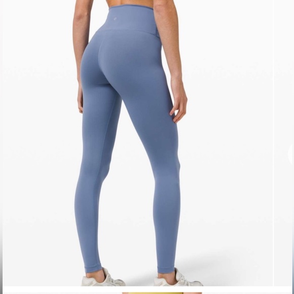 lululemon athletica Pants - Lululemon Wunder Train Legging 28” Water Drop Waterdrop Size 4 Sz 4